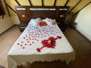 Postel nebo postele na pokoji v ubytování Hotel Casa Beletri
