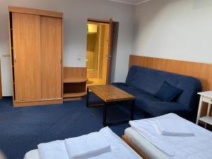 Posteľ alebo postele v izbe v ubytovaní Garbarska 22 Aparthotel