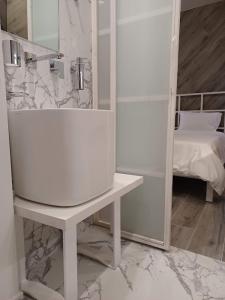 Koupelna v ubytování Sroom Apartment