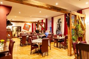En restaurant eller et andet spisested på Gutshof-Loft Sonnenschein