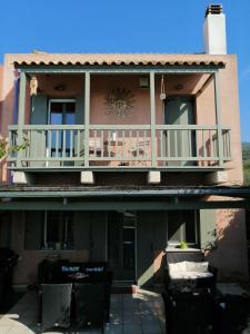 A balcony or terrace at HIsun 4 Seasons Seaside Luxurious Maisonette