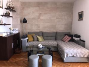 Posezení v ubytování Apartment Bucka