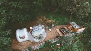Zahrada ubytování living TIMELESS- Bubble Tent Elzach- Schlafen unterm Sternenhimmel