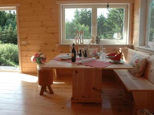 Nápoje v ubytování Wooden house with sauna in Küstelberg + 32 fotografií