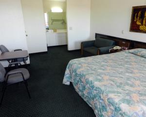 Letto o letti in una camera di High Desert Motel Joshua Tree National Park