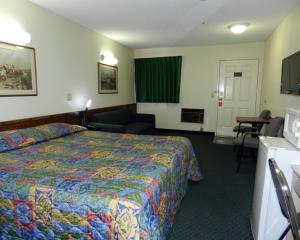 Letto o letti in una camera di High Desert Motel Joshua Tree National Park