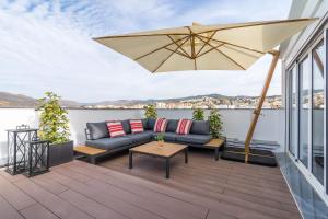 Balkón alebo terasa v ubytovaní Suite Homes Penthouse Capuchinos