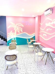 Posezení v ubytování Riverside Mini Hotel Grand World Phu Quoc