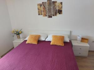 Postel nebo postele na pokoji v ubytování Apartmani Ana