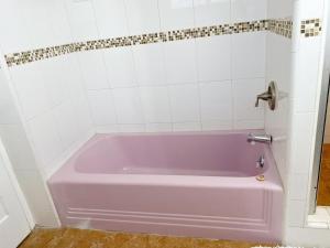 Kylpyhuone majoituspaikassa Lincies House 2