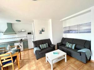 Ruang duduk di Maresía Apartamento