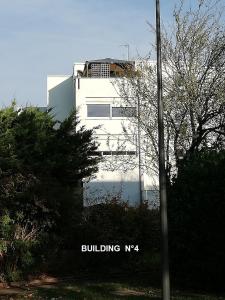 Het gebouw waarin het appartement zich bevindt