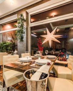 Posezení v ubytování Hotel Zielonki