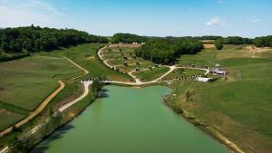 Naturlandschaft in der Nähe des Ferienparks
