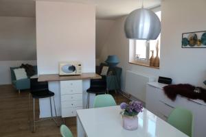 Posezení v ubytování Appartement Tischi