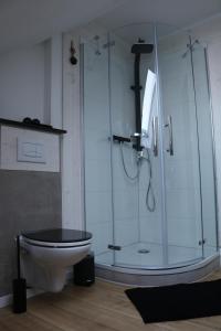 Koupelna v ubytování Appartement Tischi