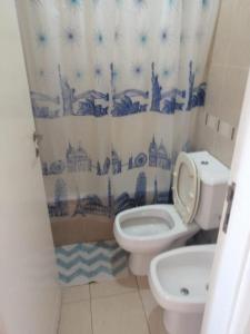 Phòng tắm tại Peatonal Colonial
