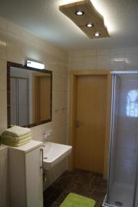 Koupelna v ubytování Appartment Martina