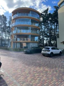 Budova, v ktorej sa apartmán nachádza