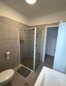 Kúpeľňa v ubytovaní Siófok VIP apartman