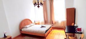 Posteľ alebo postele v izbe v ubytovaní Mandala Hostel