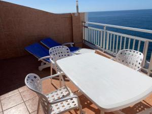 Balkon lub taras w obiekcie Vivienda Vacacional con Vistas a La Gomera y La Palma
