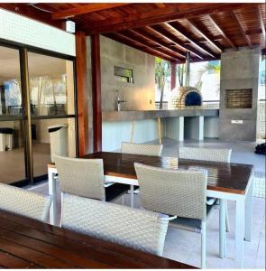 Gallery image of Apartamento a beira mar com piscina estilo resort in Cabedelo