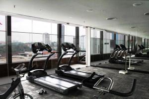 Gimnasio o instalaciones de fitness de Pacific Express Hotel Central Market Kuala Lumpur