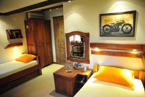 Voodi või voodid majutusasutuse B&B Galerija Two Rooms toas