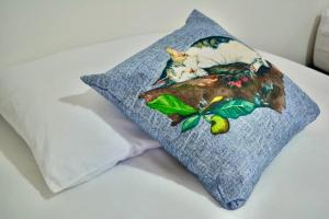 Postel nebo postele na pokoji v ubytování Casa del Gato