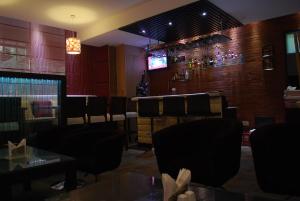 Lounge nebo bar v ubytování Hotel Oyster + 27 fotografií