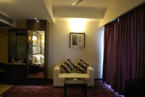 Posezení v ubytování Hotel Oyster
