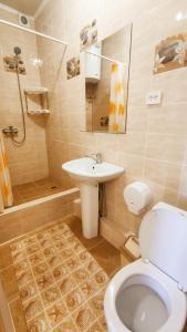 Ванная комната в SilkRoad Guesthouse