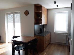 Kuchyňa alebo kuchynka v ubytovaní Apartament Projektant