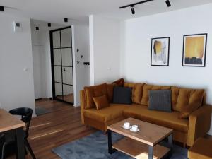 Posedenie v ubytovaní Apartament Projektant