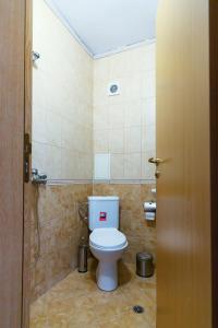 Koupelna v ubytování Guest House Slavyanka