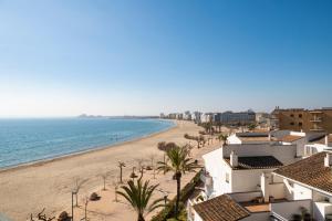 Ein allgemeiner Meerblick oder ein Meerblick von des Hotels aus