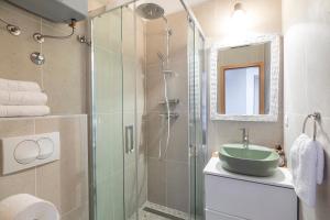 Koupelna v ubytování Apartman Luri