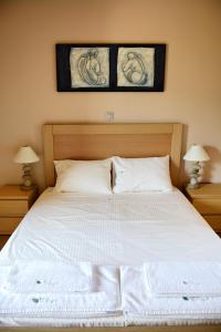 Postel nebo postele na pokoji v ubytování Casa Smaragdi Villas