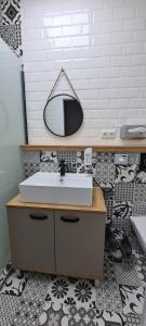 Kúpeľňa v ubytovaní Centrum Apartman LEYLA I