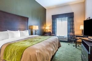 Postel nebo postele na pokoji v ubytování Comfort Inn & Suites Moore - Oklahoma City