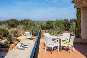 Balkon lub taras w obiekcie S'Hort Can Capità