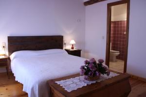 A bed or beds in a room at La Casa de la Estación