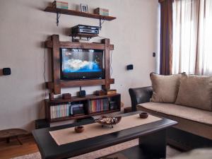 TV a/nebo společenská místnost v ubytování Holiday Home Drijenak + 16 fotografií