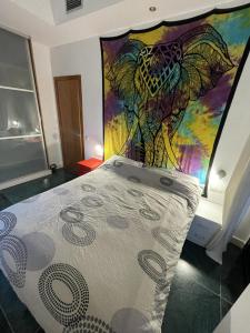 Postel nebo postele na pokoji v ubytování TarracoHomes, TH146 Apartamento Civaderias
