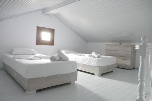 Ένα ή περισσότερα κρεβάτια σε δωμάτιο στο Jasmine apartments