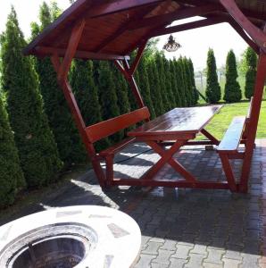 Vonkajšia záhrada v ubytovaní Relax Apartman Siófok-Sóstó