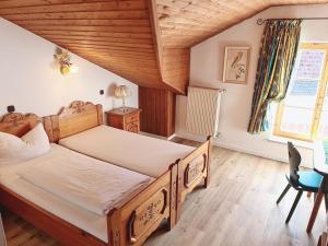 Postel nebo postele na pokoji v ubytování Landgasthof Böck