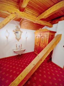 Postel nebo postele na pokoji v ubytování Landgasthof Böck