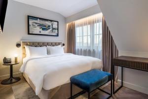 Łóżko lub łóżka w pokoju w obiekcie Radisson Blu Hotel, Gdańsk